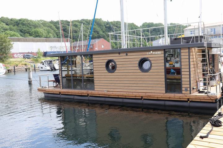 Hausboot Lina, Flensburg in Flensburg, Grünes Binnenland