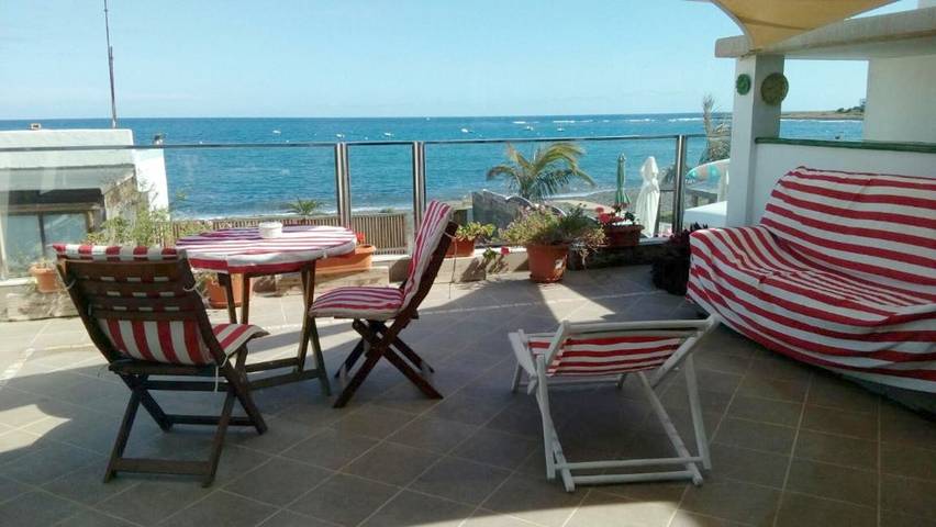 Appartamento per 5 persone, con Balcone e Terrazza nonché Giardino e Panorama a Puerto del Rosario