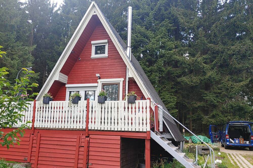 Wanderhütte und Ferienhaus Zum Glückstal in Neuhaus am Rennweg, Rennsteig
