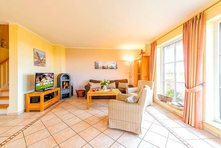 Ferienhaus für 6 Personen, mit Garten und Terrasse sowie Sauna, mit Haustier auf Rügen - 4