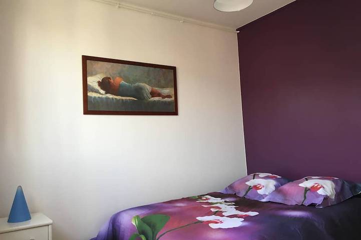 Appartement de vacances pour 4 personnes, avec jardin