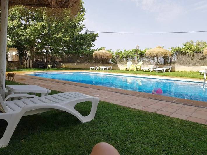 Casa rural para 9 personas, con Terraza y Jardín además de Piscina y Vistas en Alcaraz