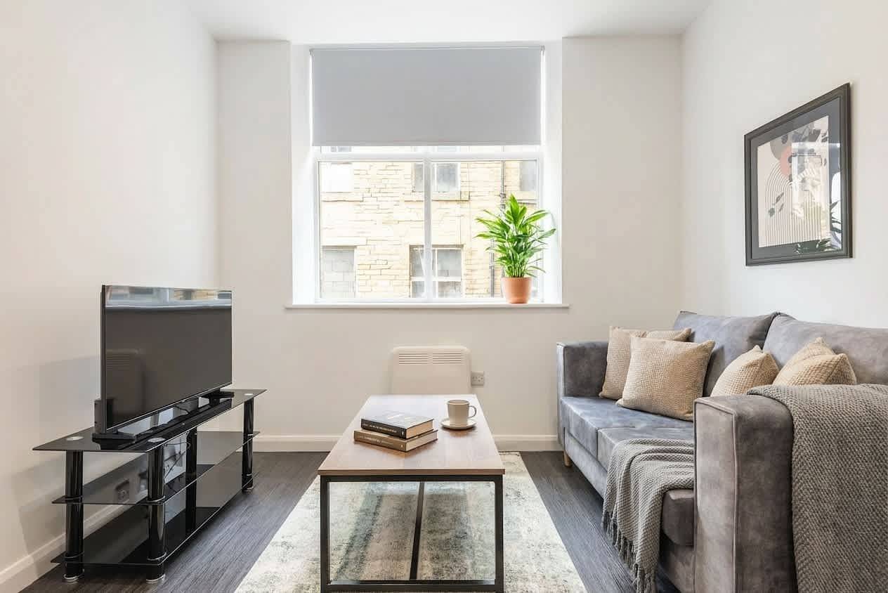 Apartamento entero, Central Bradford Modern 1 Bed Apartment w Wifi in Bradford, Yorkshire del Oeste