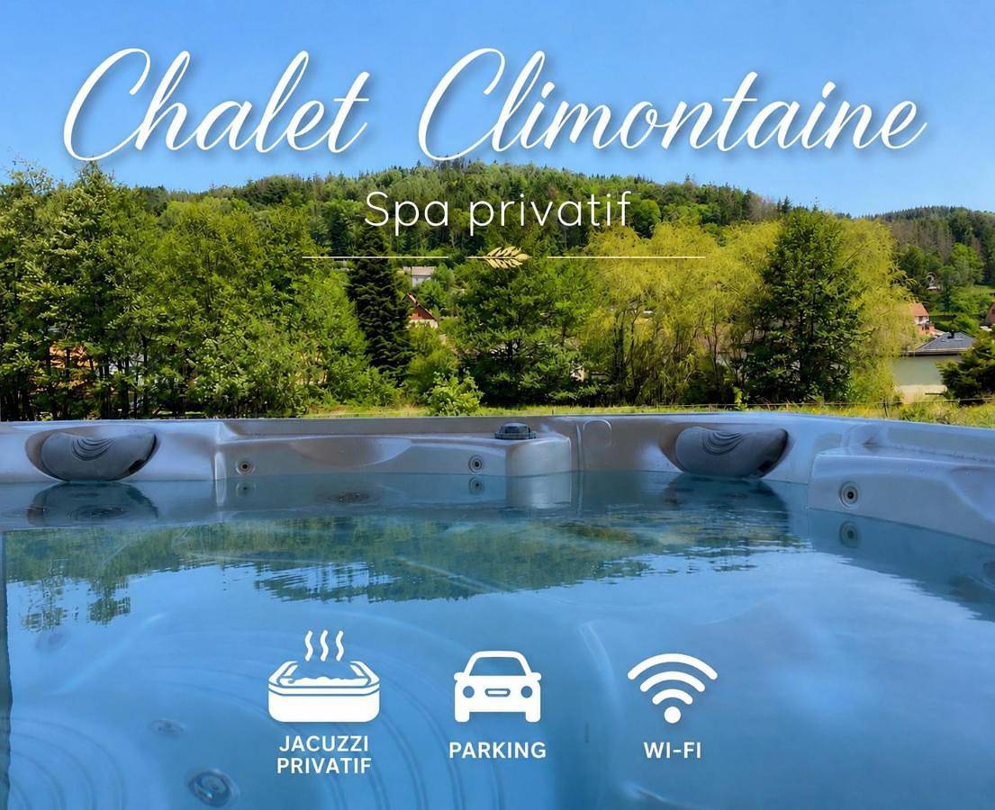 Chalet Climontaine avec jacuzzi - Massif Vosgien ! in Colroy-la-Roche, Bas-Rhin Alsace