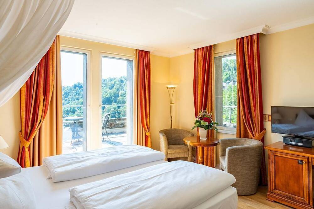 Mansarden-Zimmer - Hotel Schloss Rheinfels in Sankt Goar, Mittelrhein