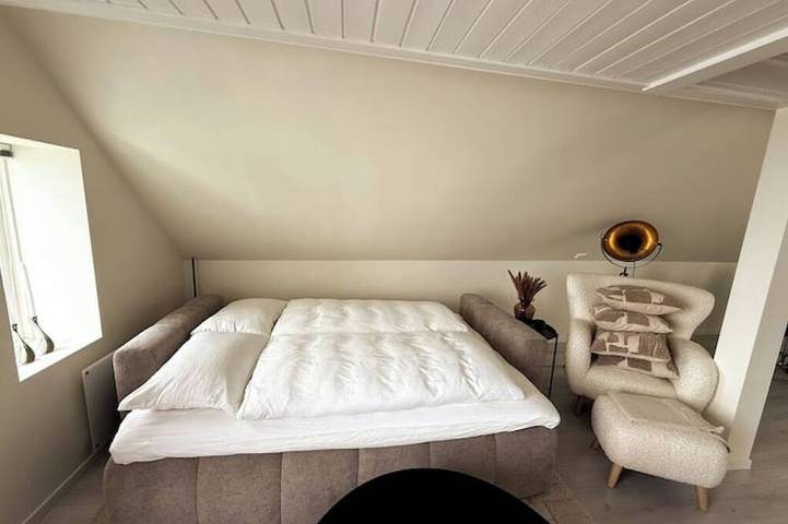 Ganze Wohnung, Panoramic sea view with balcony / Historic Old Town in Storhaug, Stavanger