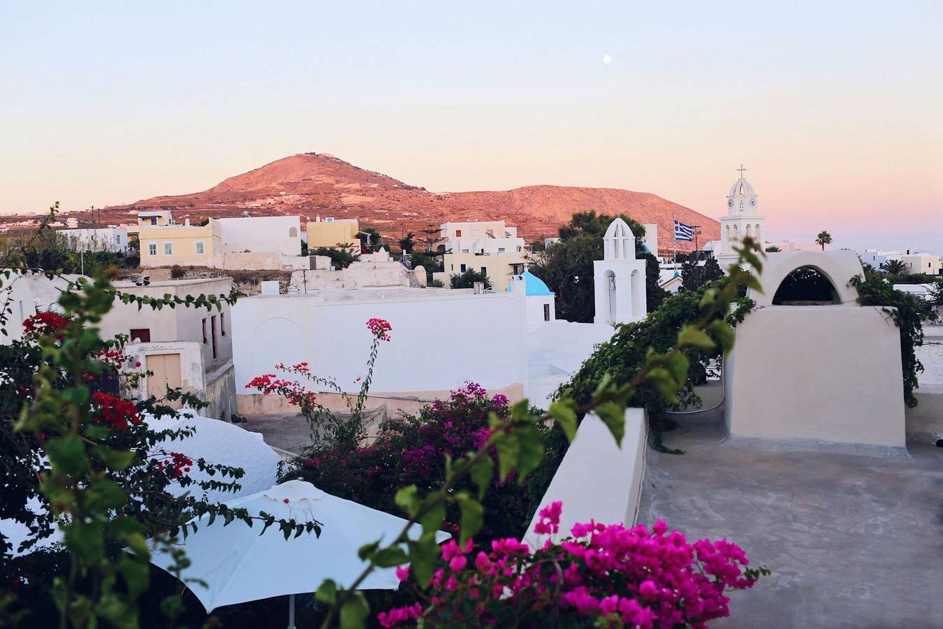 Villa für 4 Personen mit Pool in Megalochori, Santorin
