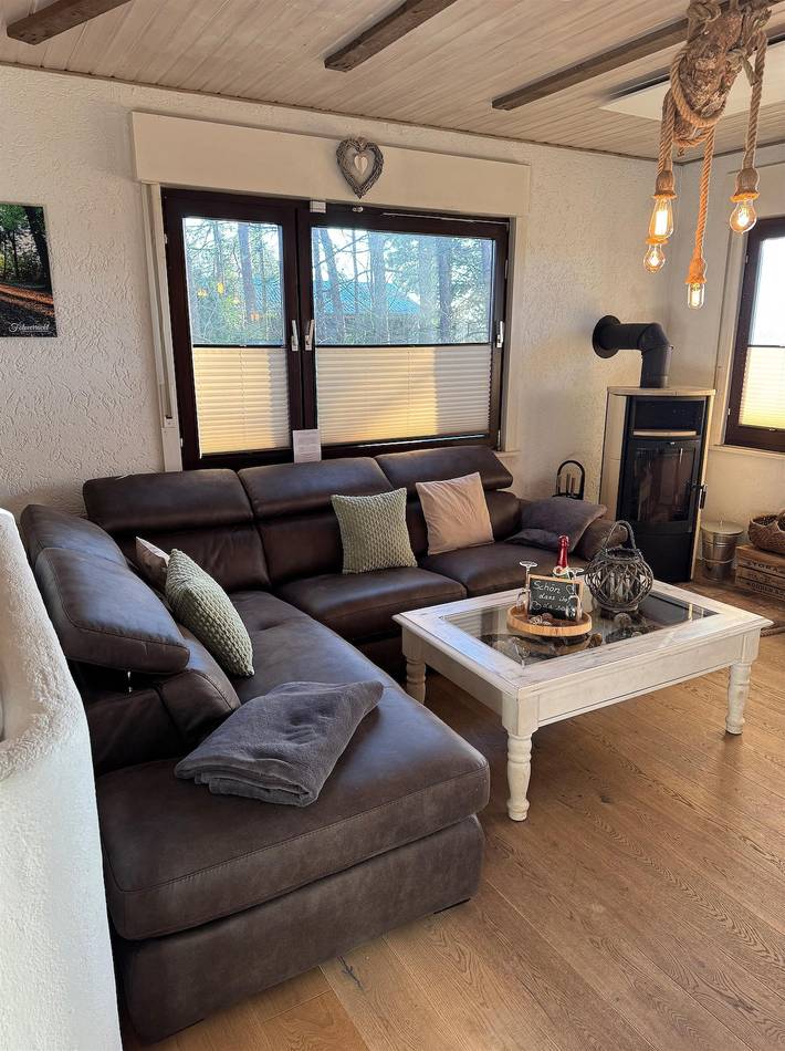 Ferienhaus für 4 Personen, mit Terrasse und Garten sowie Sauna in der Lüneburger Heide