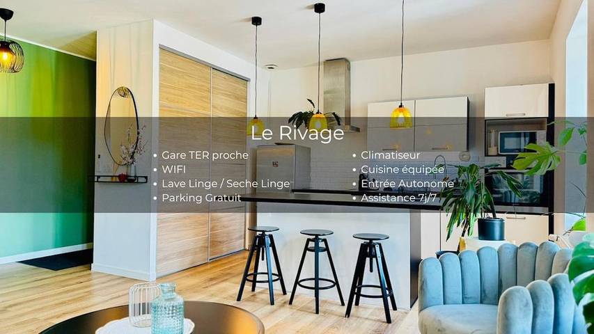 Appartement de vacances pour 3 personnes, avec terrasse