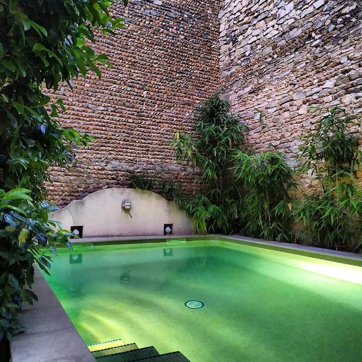 Maison d’hôte pour 2 personnes, avec Terrasse et Jardin ainsi que Piscine et Vue