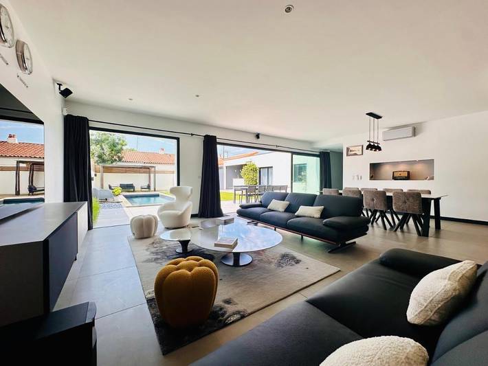 Villa pour 10 personnes, avec piscine et terrasse à La Rochelle - 3