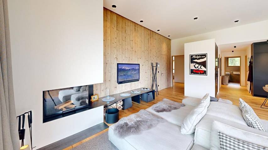 Ganze Wohnung, Apartment Margnetta luxuriöse Attikawohnung mit Aussicht in Bregaglia, Sankt Moritz