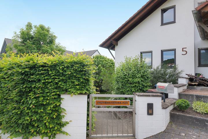 Ferienwohnung für 3 Personen, mit Garten in Main-Odenwald