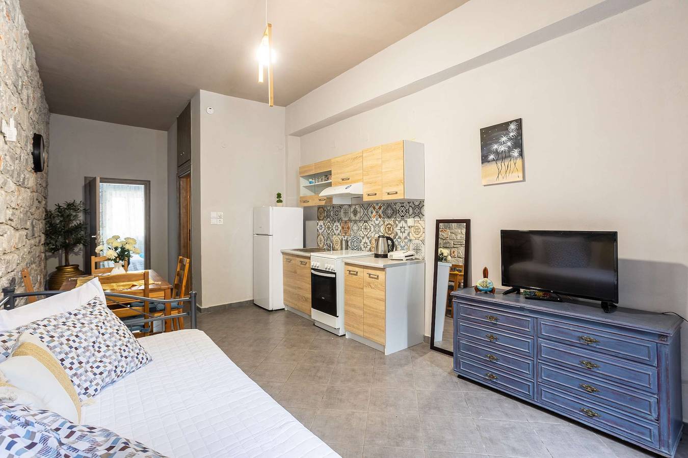 Ganze Wohnung, Ferienwohnung für 4 Personen mit Garten in Mani Peninsula