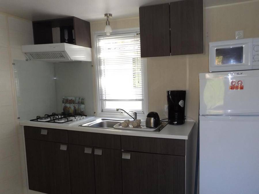 Camping Sun Camping - Mobilhome 4 personnes - Confort + Tv 1/4 pers. in Sampzon, Ardèche