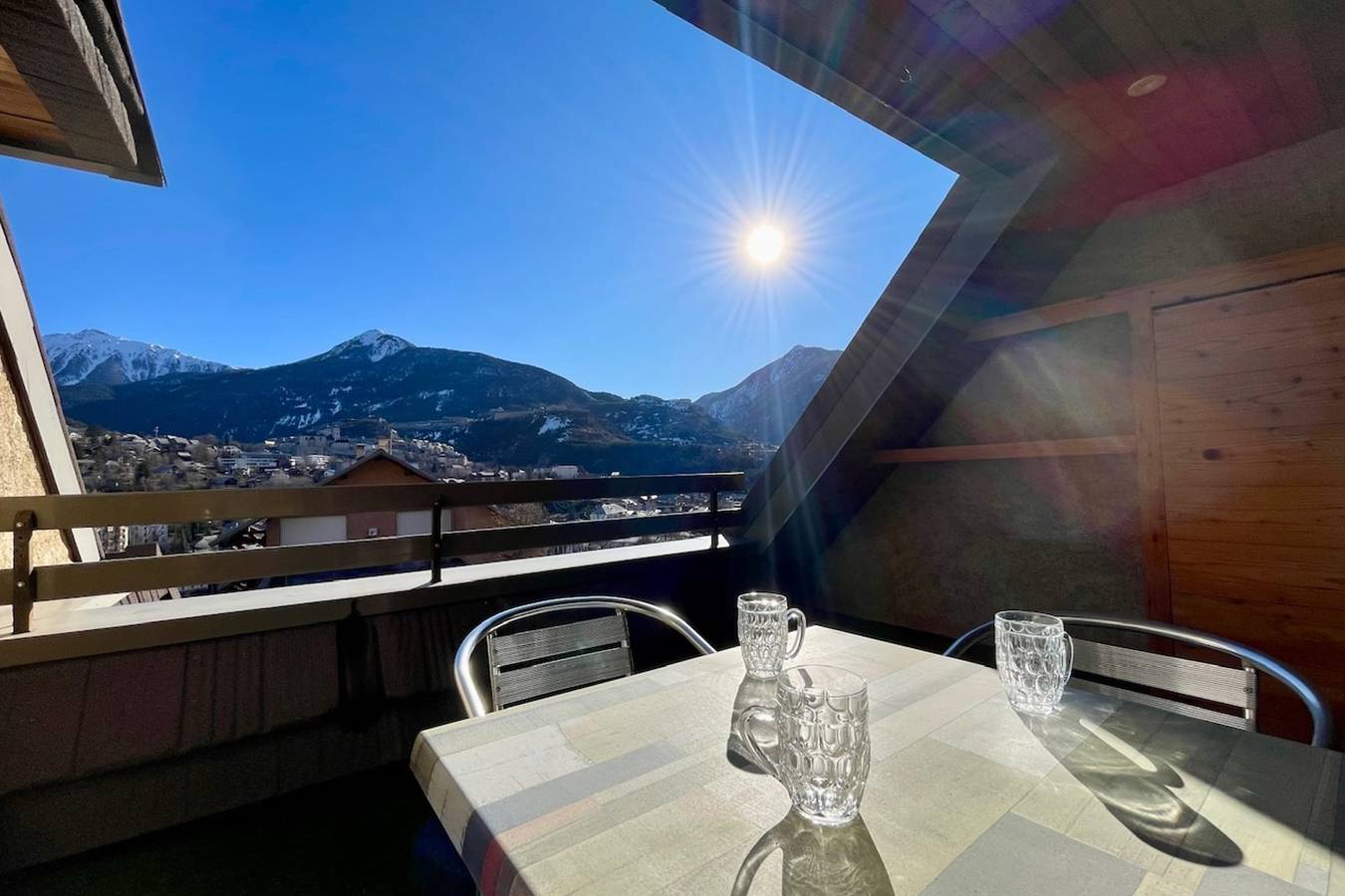 Entire studio, Beautiful studio with magnificent view in Briançon, Serre Chevalier