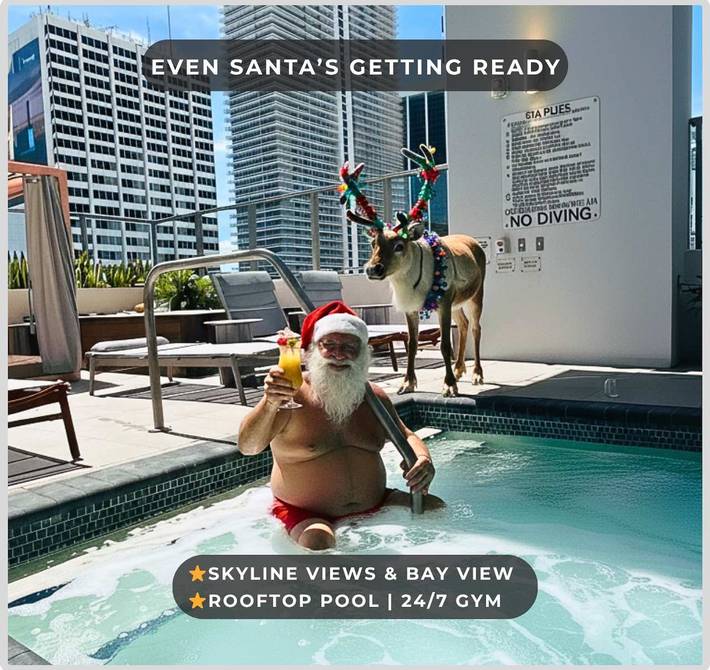 Studio for 2 people, with balcony in Miami