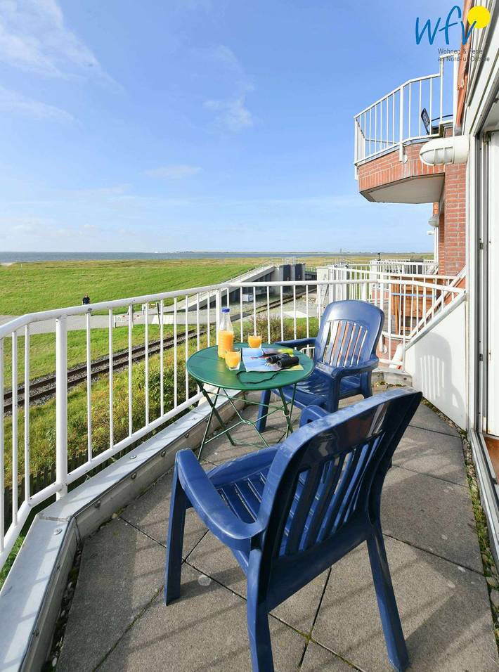 Ferienwohnung für 5 Personen, mit Balkon und Sauna, mit Haustier auf Wangerooge - 4
