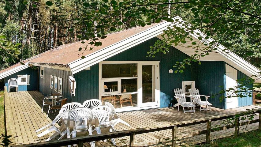 Ferieudlejning for 9 personer, med sauna og jacuzzi samt terrasse, husdyr tilladt i Dueodde