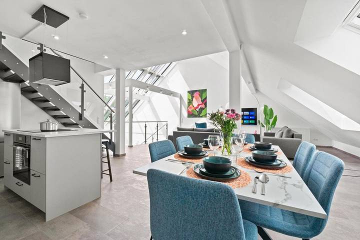 Ferienwohnung für 8 Personen, mit Ausblick und Garten - 1