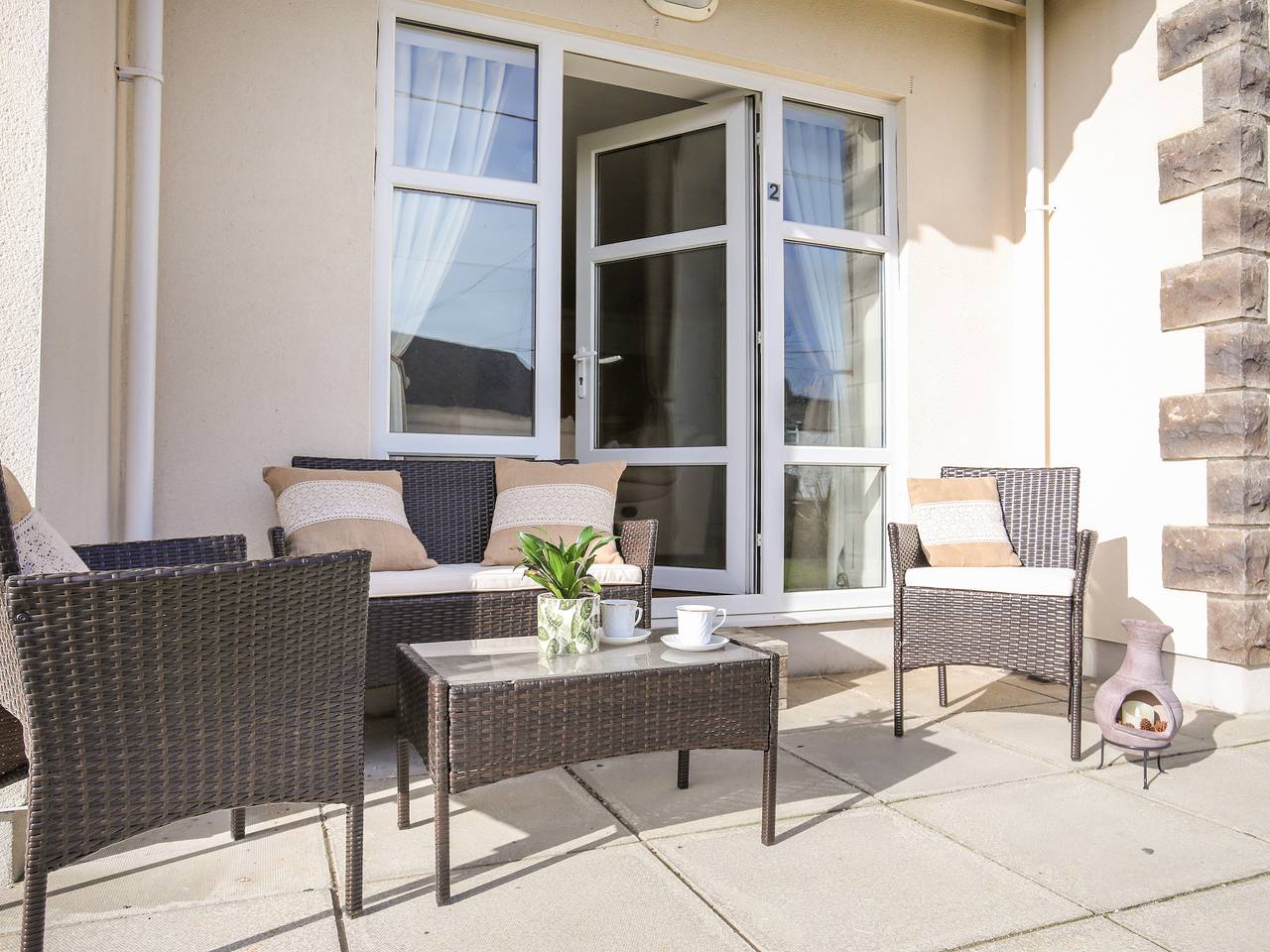 Ganze Wohnung, Ferienwohnung für 4 Personen mit Garten in Morfa Nefyn, Gwynedd