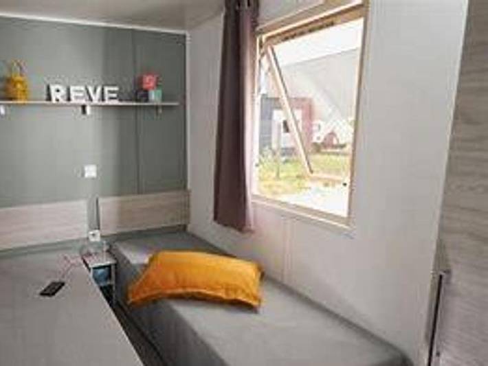 Flower Camping des 2 Rivières - Mobilheim 6 personen - Comfort Tv - 3 Schlafzimmer + Terrasse in Offranville, Dieppe und Umgebung