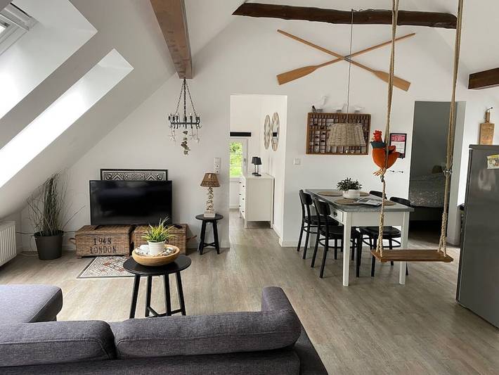 Dachgeschoss im Ferienhaus Seeland in Stadland, Wesermarsch