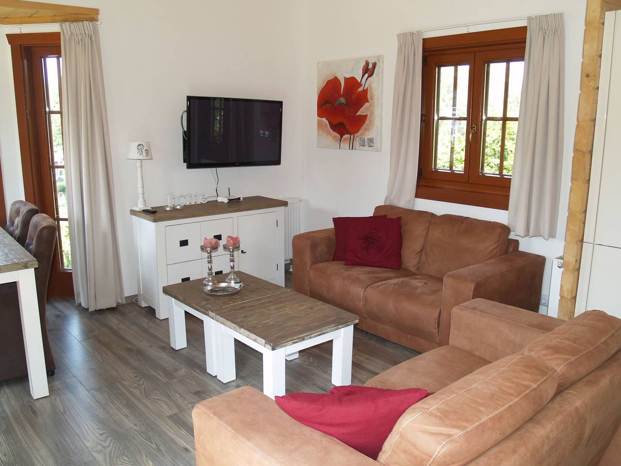 Holzchalet in einem Ferienpark im Achterhoek in Lochem, Achterhoek