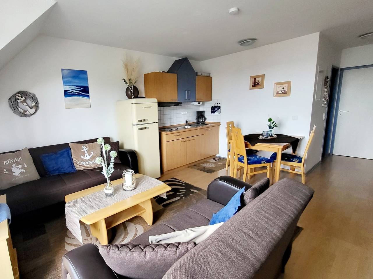 Appartement de vacances entier, Ferienwohnung Boddenblick in Breege, Région de Rügen