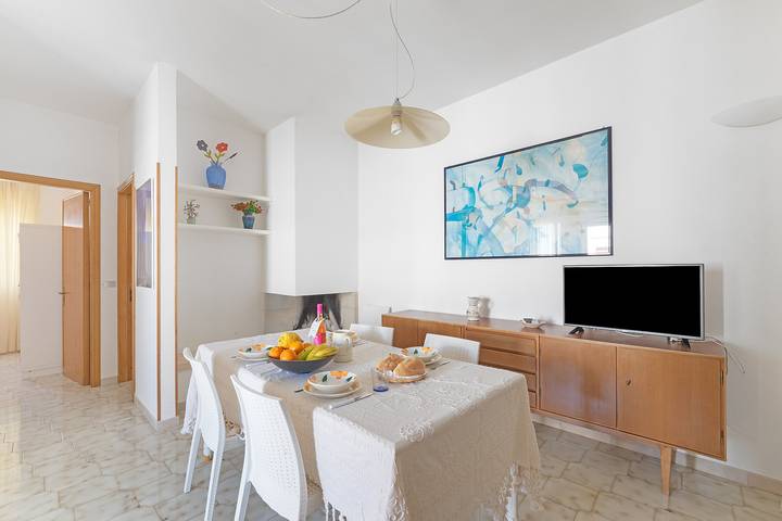 Location de vacances pour 4 personnes, avec balcon à Leuca