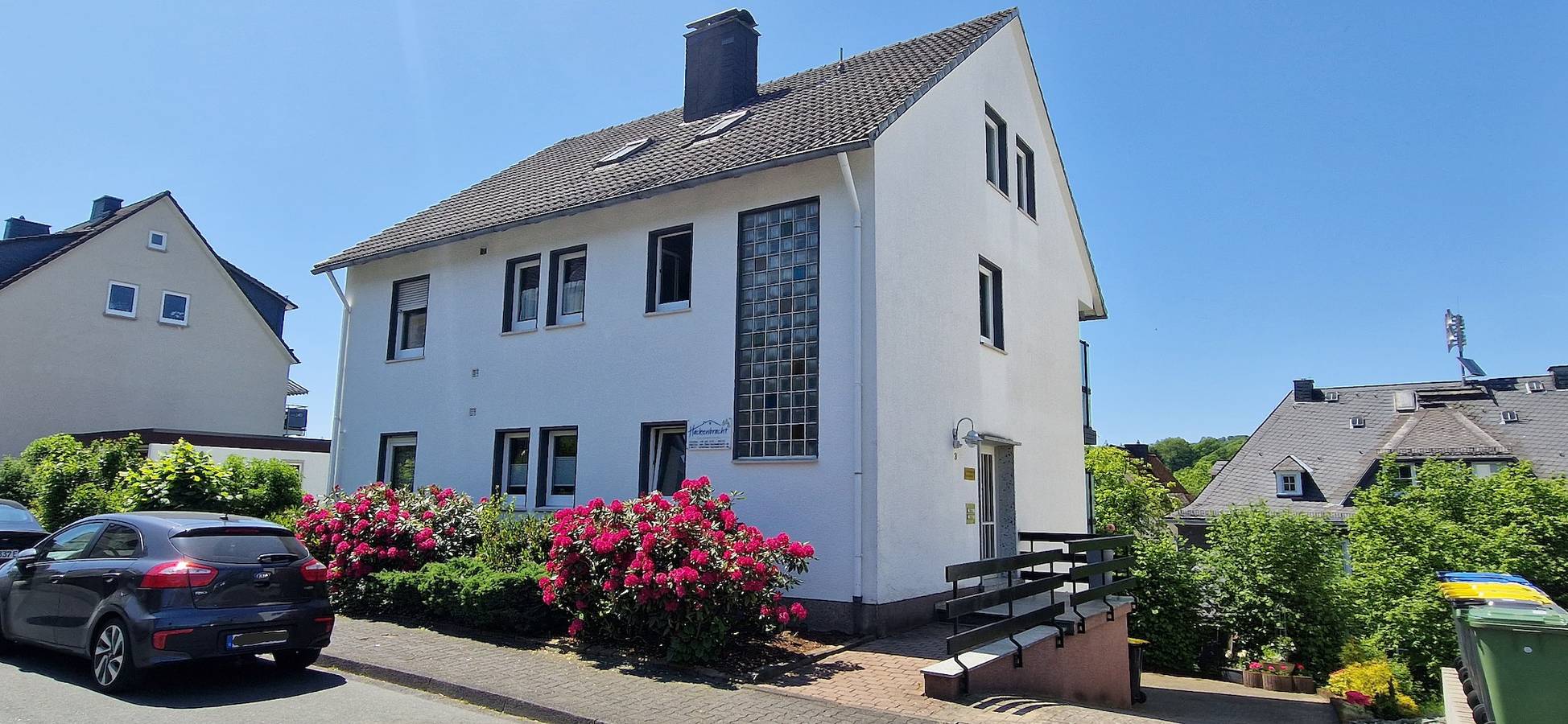 Ferienwohnung Hackenbracht - Ferienwohnung mit Balkon in Bad Berleburg, Kreis Siegen-Wittgenstein