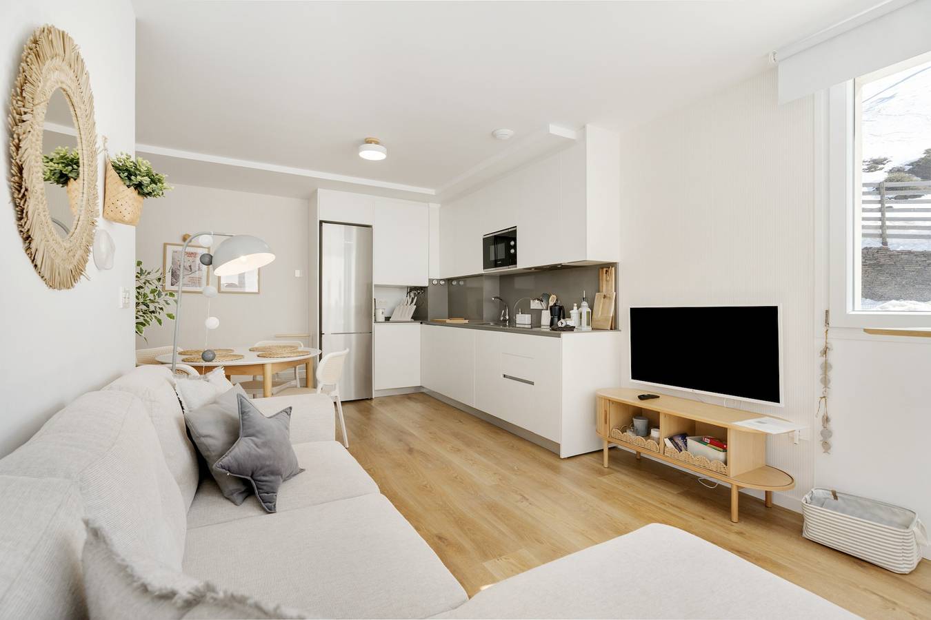 Apartamento entero, Apartamento 'Vistasur A Pie De Pista S Nevada' con Vistas a la Montaña y Wi-Fi in Sierra Nevada Ski Resort, Monachil