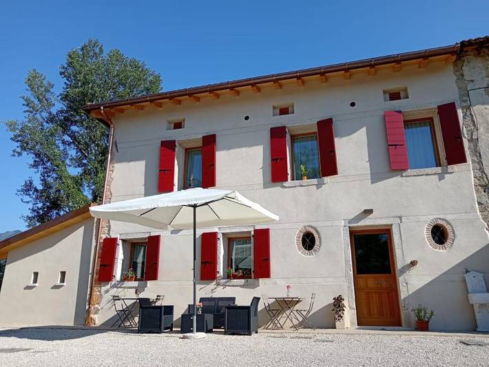 Agriturismo per 2 persone, con sauna e panorama nonché giardino in Provincia di Treviso