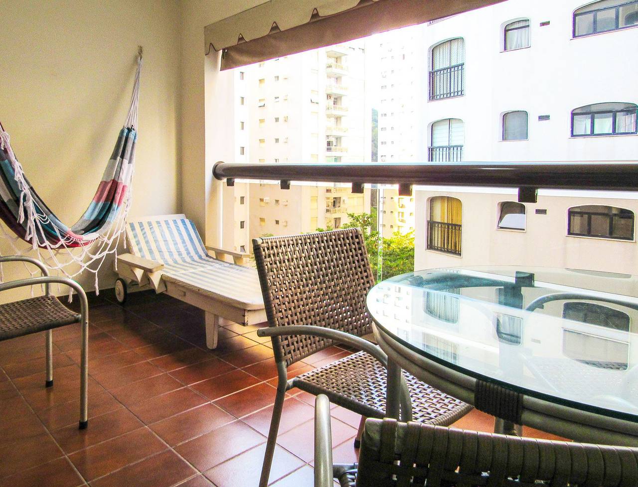 Ganze Wohnung, Ótimo Apto a 200m - Praia das Pitangueiras/Guarujá in Guarujá, Baixada Santista