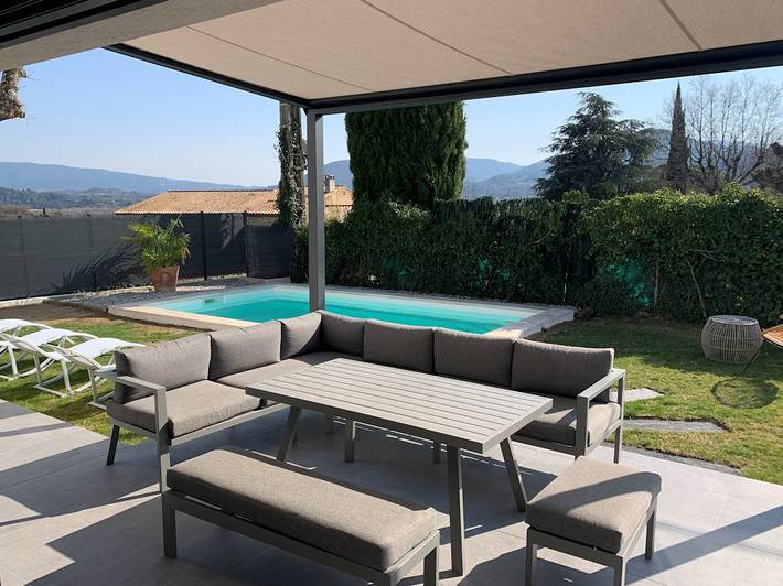 Gîte pour 6 personnes, avec piscine ainsi que jardin et terrasse dans Dentelles de Montmirail - 3