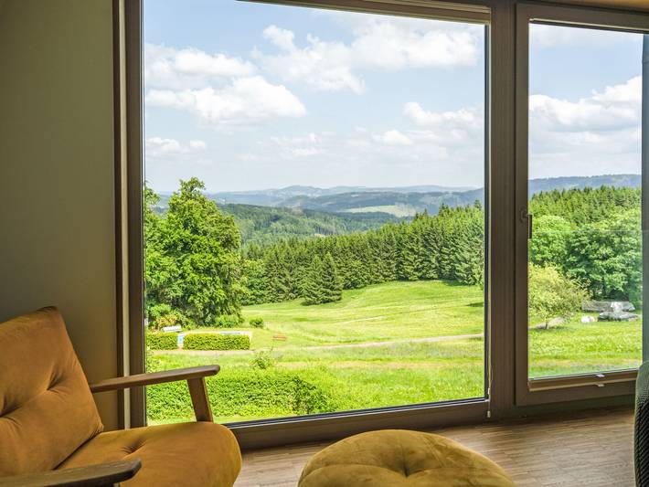 Ferienhaus für 8 Personen, mit Balkon und Sauna am Rennsteig - 2