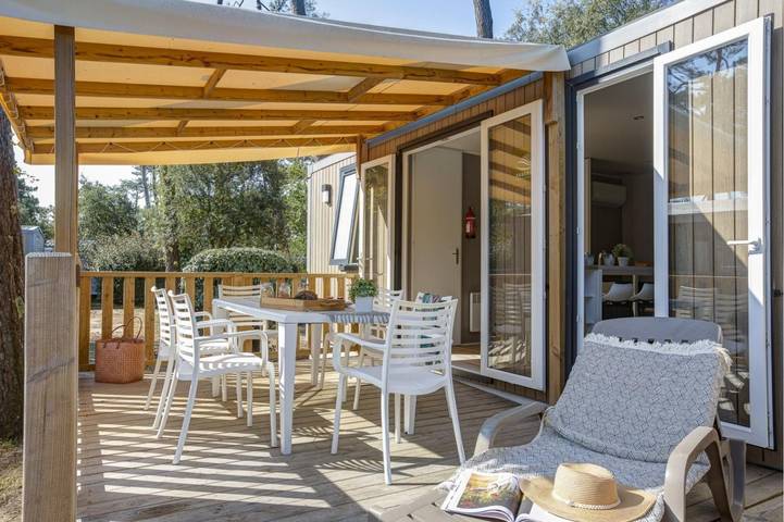 Camping für 6 Personen, mit Pool und Terrasse sowie Garten, mit Haustier in Soulac-sur-Mer - 2