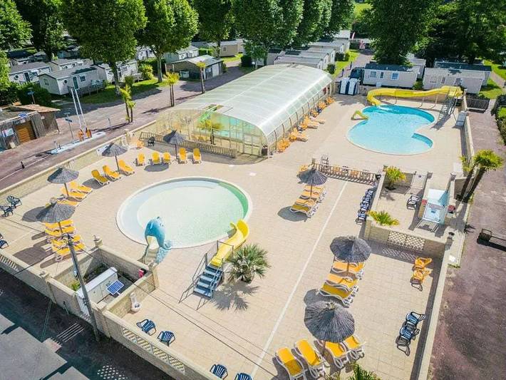 Mobil home pour 8 personnes, avec Terrasse à Saint-Augustin