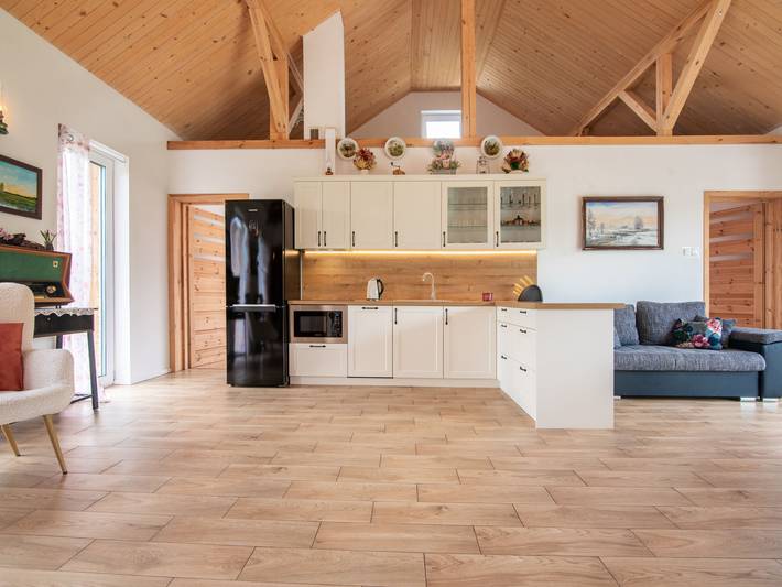 Ferienhaus für 8 Personen, mit Terrasse und Garten sowie Sauna und Ausblick in den Masuren - 3
