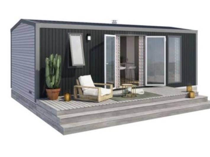 Mobil home pour 4 personnes, avec bassin pour enfant, animaux acceptés à Salles-Curan - 2