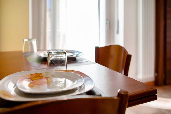 Gîte pour 3 personnes, avec balcon à Aoste