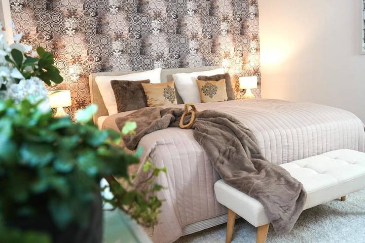 Ferienwohnung für 4 Personen, mit Terrasse und Ausblick in Paderborn