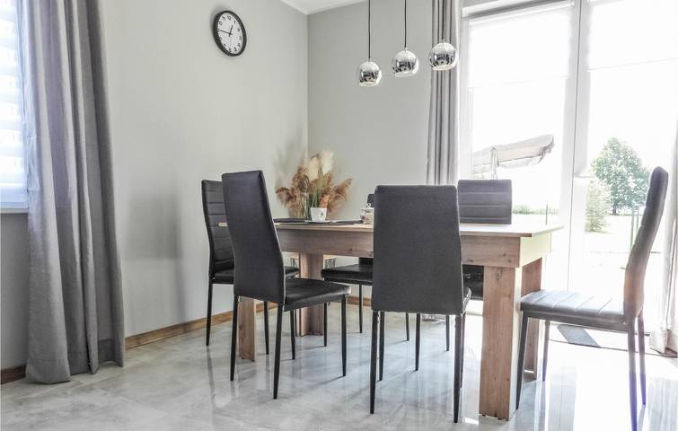 Ferienhaus für 6 Personen mit Terrasse in Nowe Warpno, Stettiner Haff