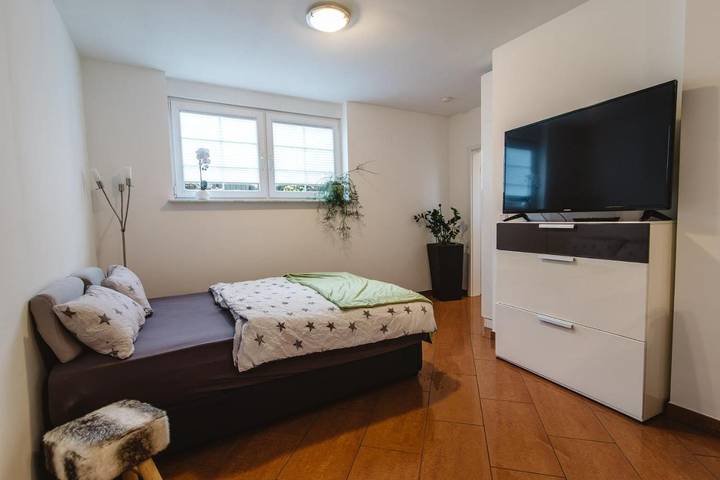 Vakantiewoning voor 3 personen, met terras en uitzicht, met huisdier in Ratingen