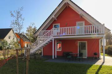 Ferienpark für 4 Personen, mit Balkon und Sauna, mit Haustier an der Müritz