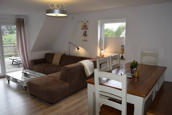 Ferienwohnung für 4 Personen, mit Sauna und Terrasse, mit Haustier in Krokau