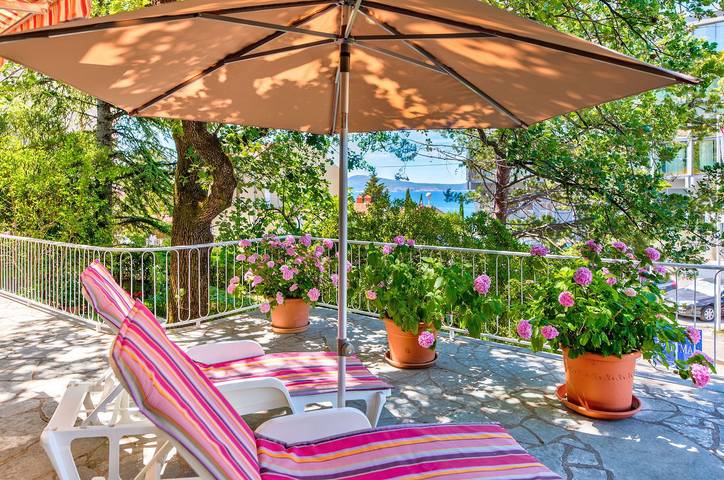 Ferienwohnung für 5 Personen, mit Garten und Terrasse, kinderfreundlich in Selce