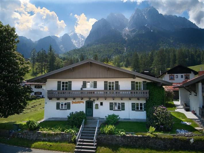 Chalet für 2 Personen, mit Balkon in Grainau