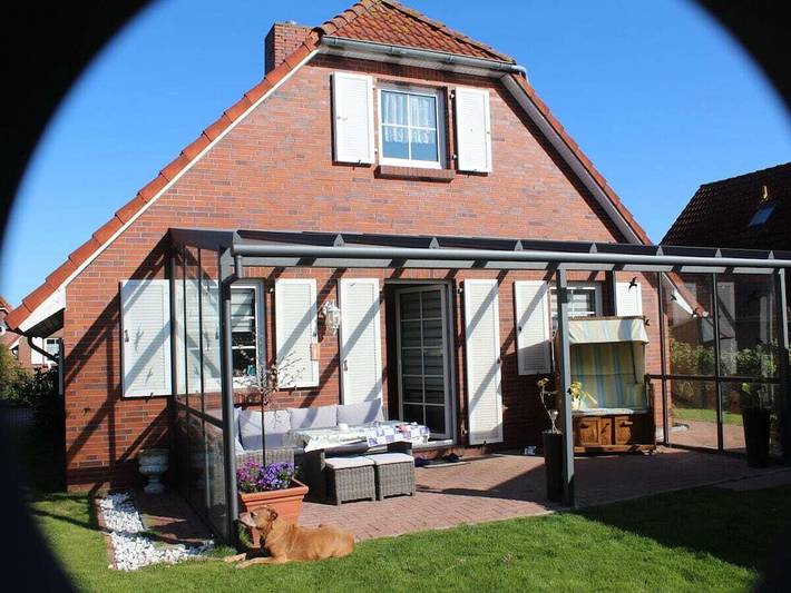 Ferienhaus für 8 Personen, mit Terrasse und Garten, mit Haustier