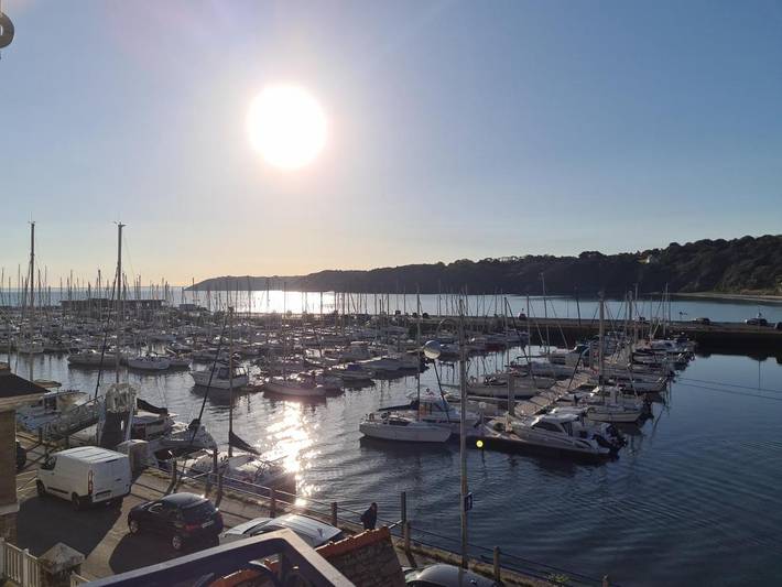 Gîte pour 2 personnes, avec terrasse et vue dans Port de Binic